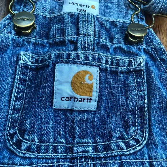 Carhartt Denim Jumper 12 Months - Picture 2 of 5